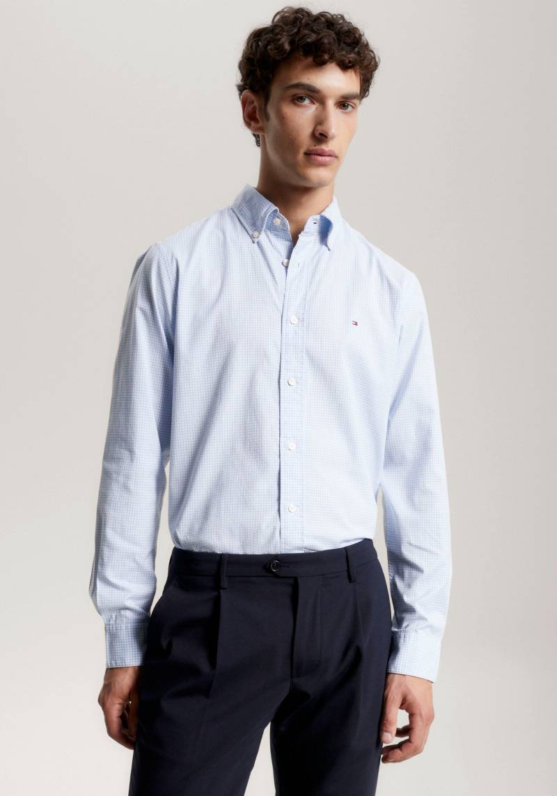 Tommy Hilfiger Langarmhemd »NAT. SOFT FLEX GINGHAM RF SHIRT« von Tommy Hilfiger