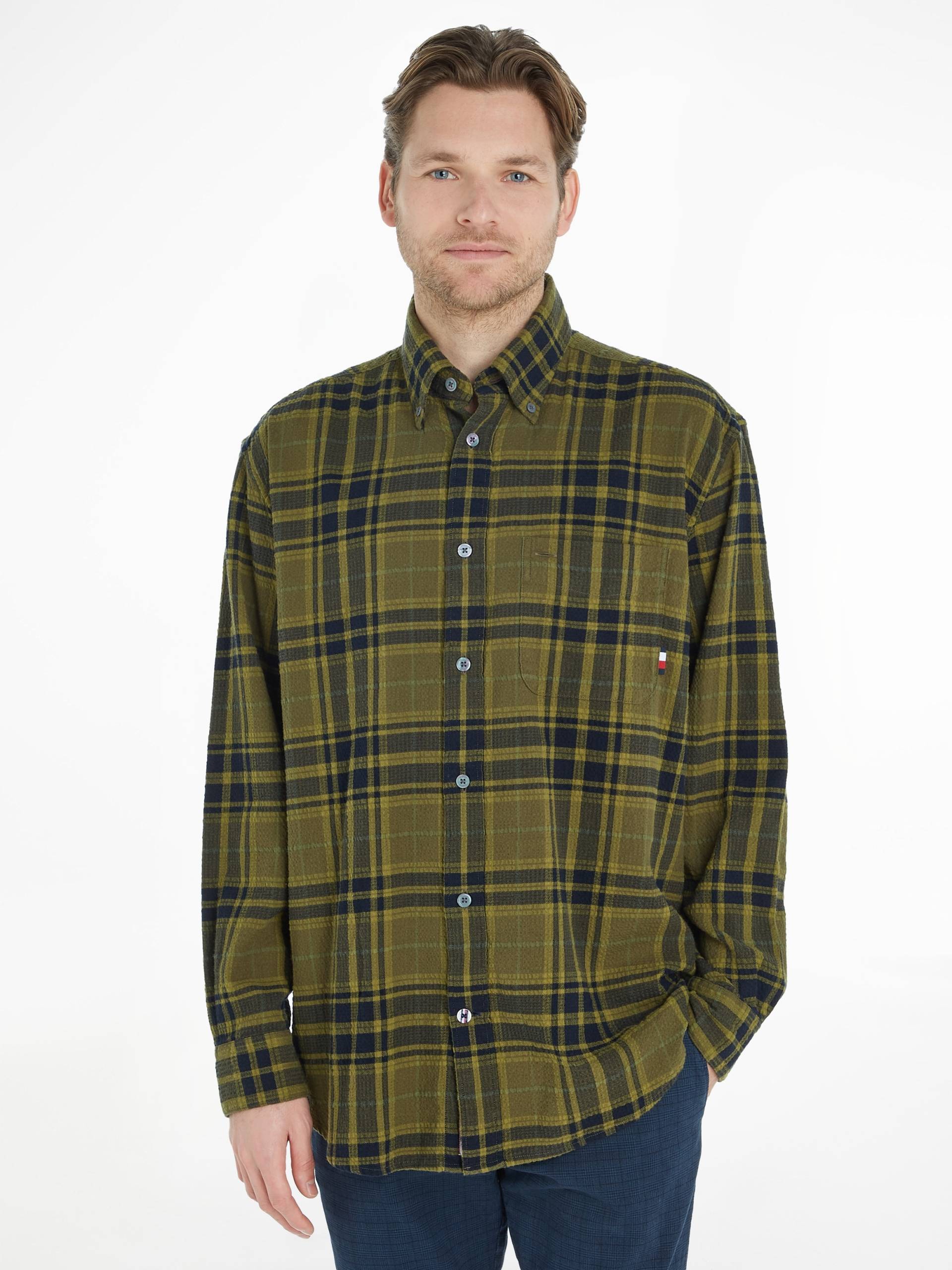 Tommy Hilfiger Langarmhemd »TONAL TARTAN SHIRT« Tommy Hilfiger Langarmhemd »TONAL TARTAN SHIRT« von Tommy Hilfiger