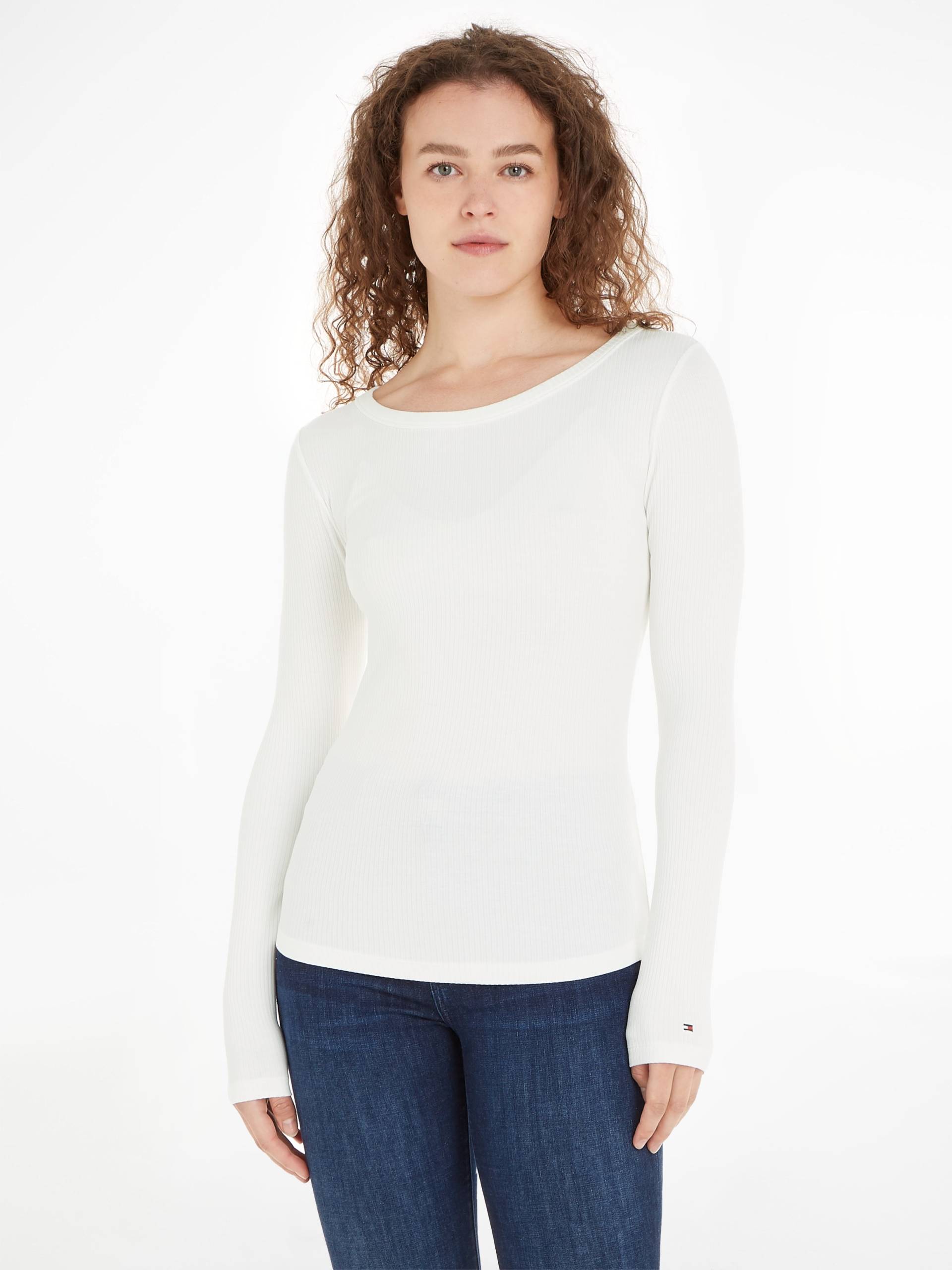 Tommy Hilfiger Langarmshirt »SLIM 5X2 RIB O-NK LS«, mit Struktur Tommy Hilfiger Langarmshirt »SLIM 5X2 RIB O-NK LS«, mit Struktur von Tommy Hilfiger