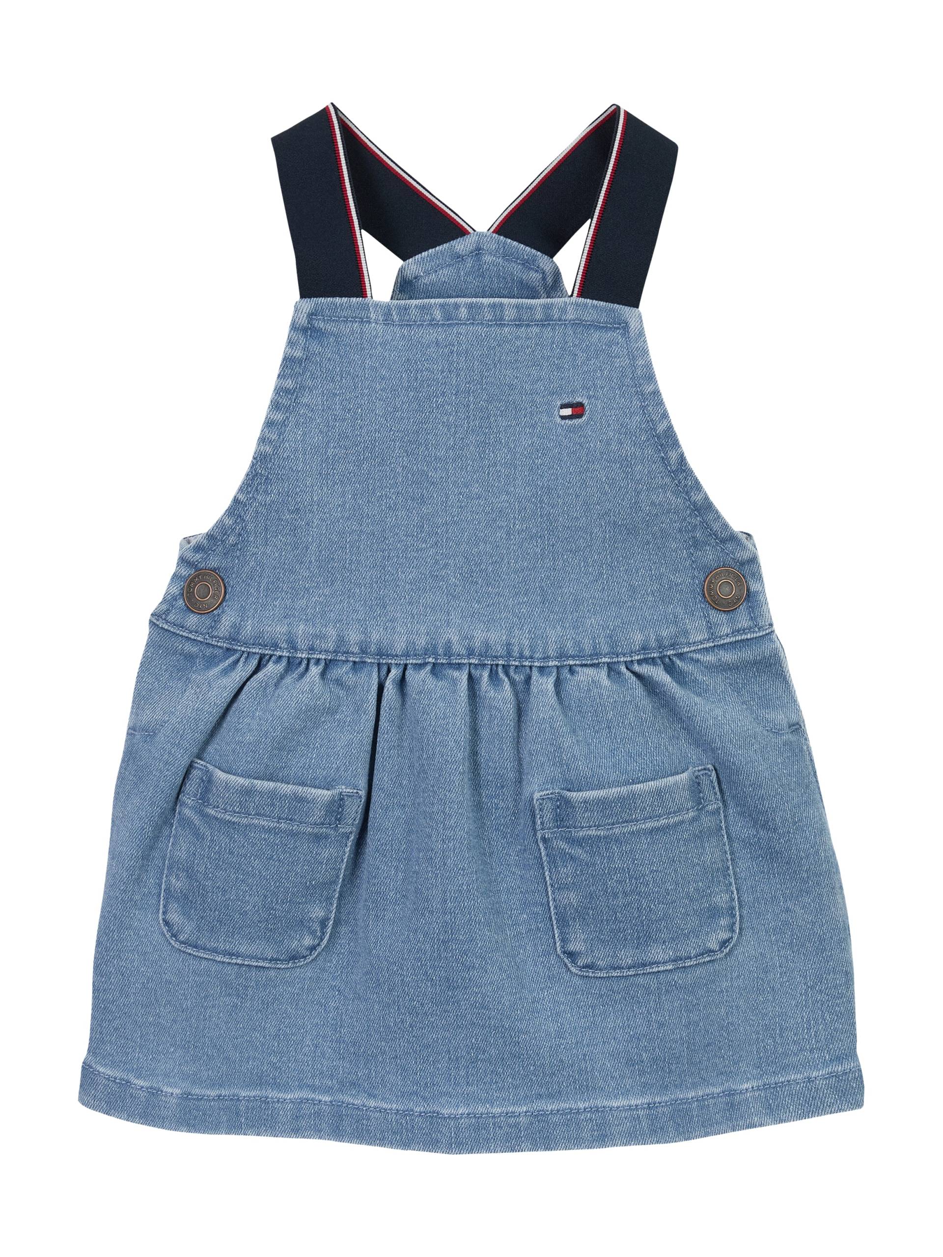 Tommy Hilfiger Latzkleid »DENIM DUNGAREE DRESS«, mit Logostickerei, mit Knöpfen Tommy Hilfiger Latzkleid »DENIM DUNGAREE DRESS«, mit Logostickerei, mit Knöpfen von Tommy Hilfiger