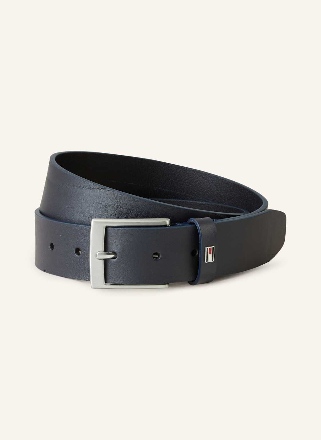 Tommy Hilfiger Ledergürtel Adan blau Tommy Hilfiger Ledergürtel Adan blau von Tommy Hilfiger