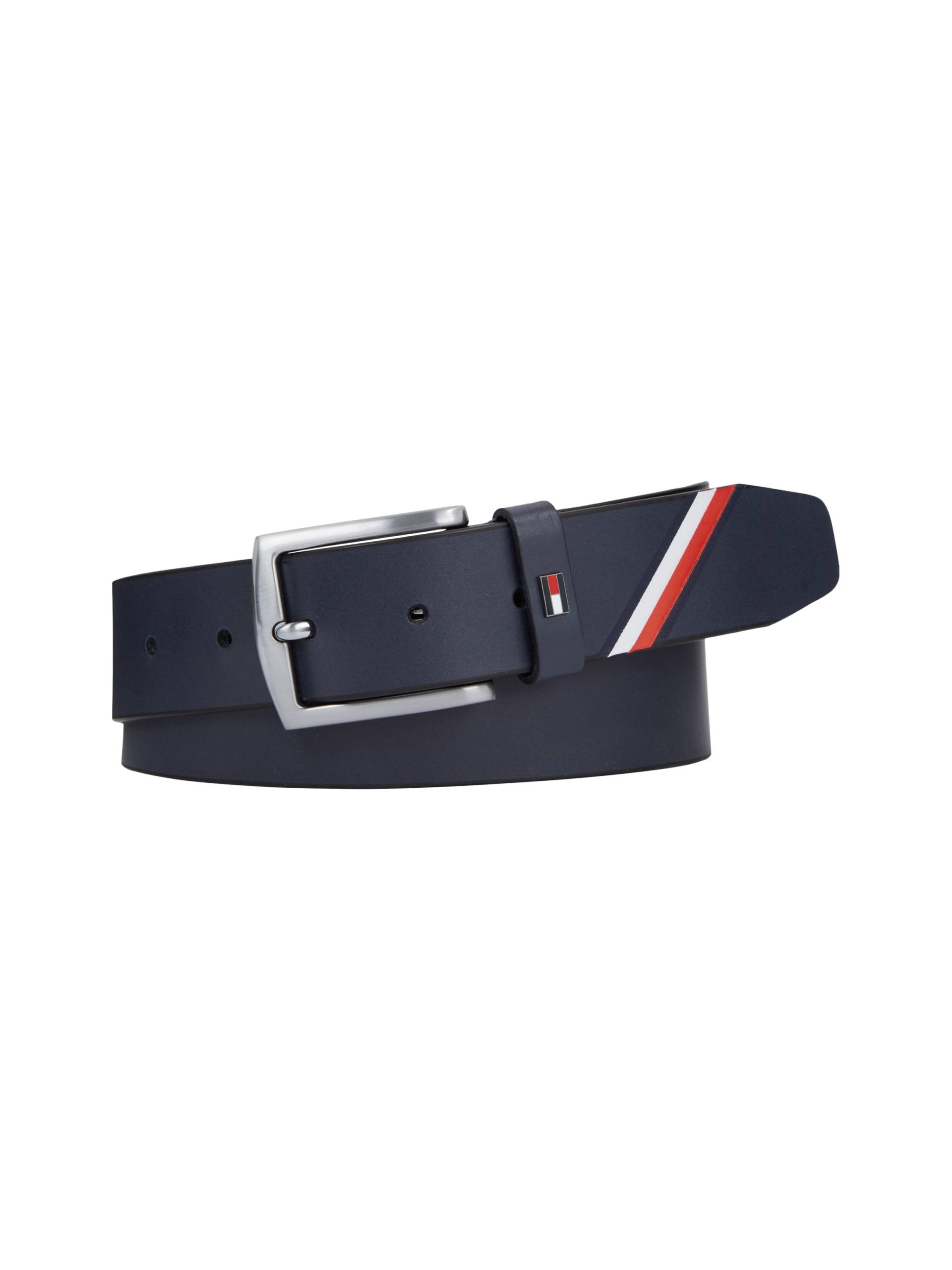 Tommy Hilfiger Ledergürtel »Gürtel DENTON 3.5 CORPOR«, mit Tommy- Tape von Tommy Hilfiger