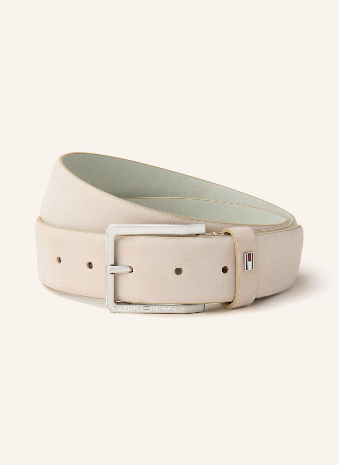 Tommy Hilfiger Ledergürtel Oliver beige Tommy Hilfiger Ledergürtel Oliver beige von Tommy Hilfiger
