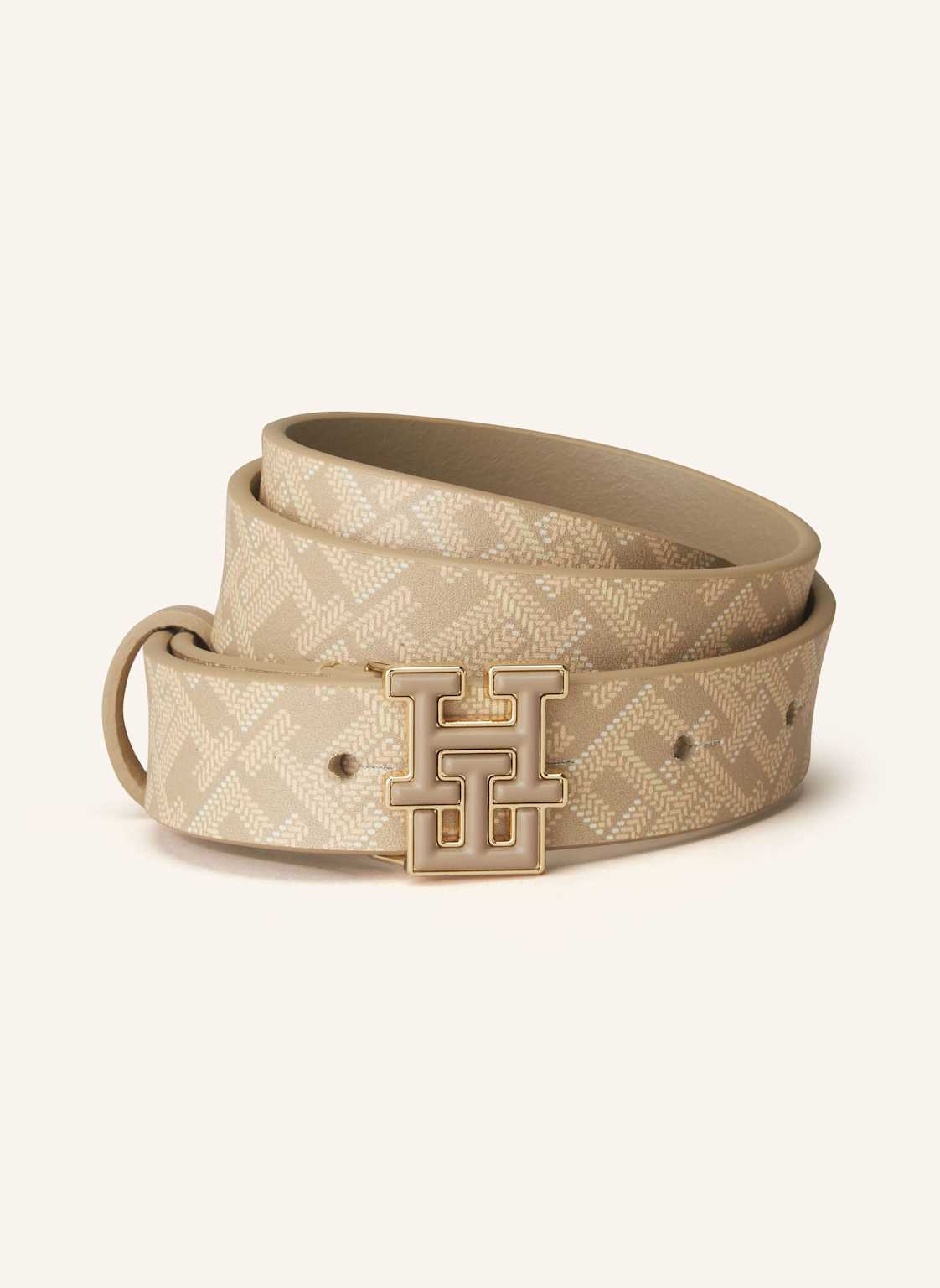 Tommy Hilfiger Ledergürtel beige von Tommy Hilfiger