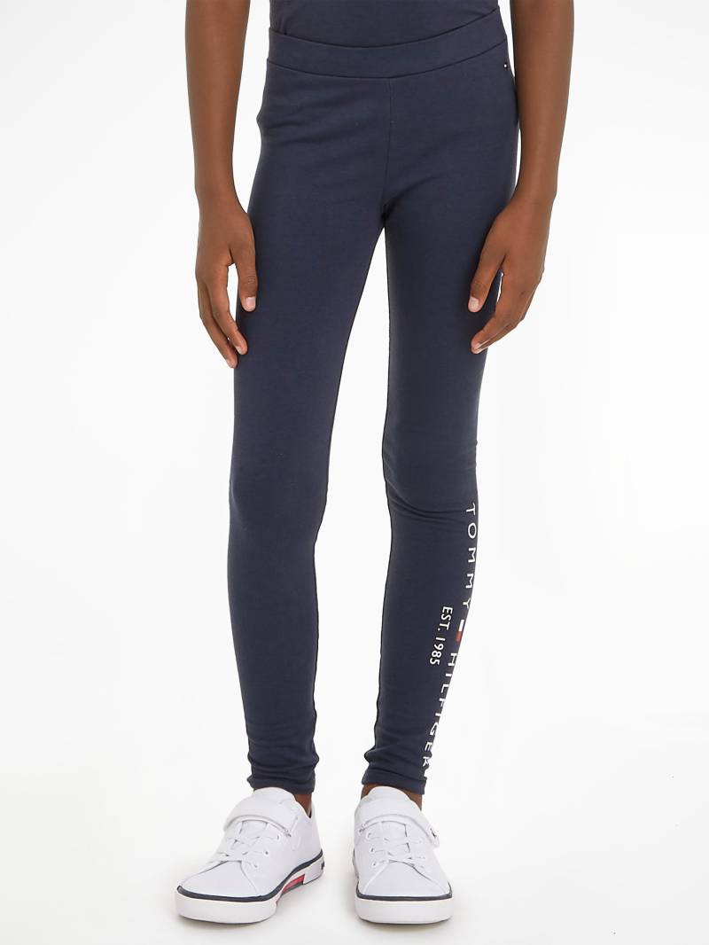 Tommy Hilfiger Leggings »ESSENTIAL LEGGING«, mit Tommy Hiflger Logo-Schriftzug auf dem linken Bein von Tommy Hilfiger