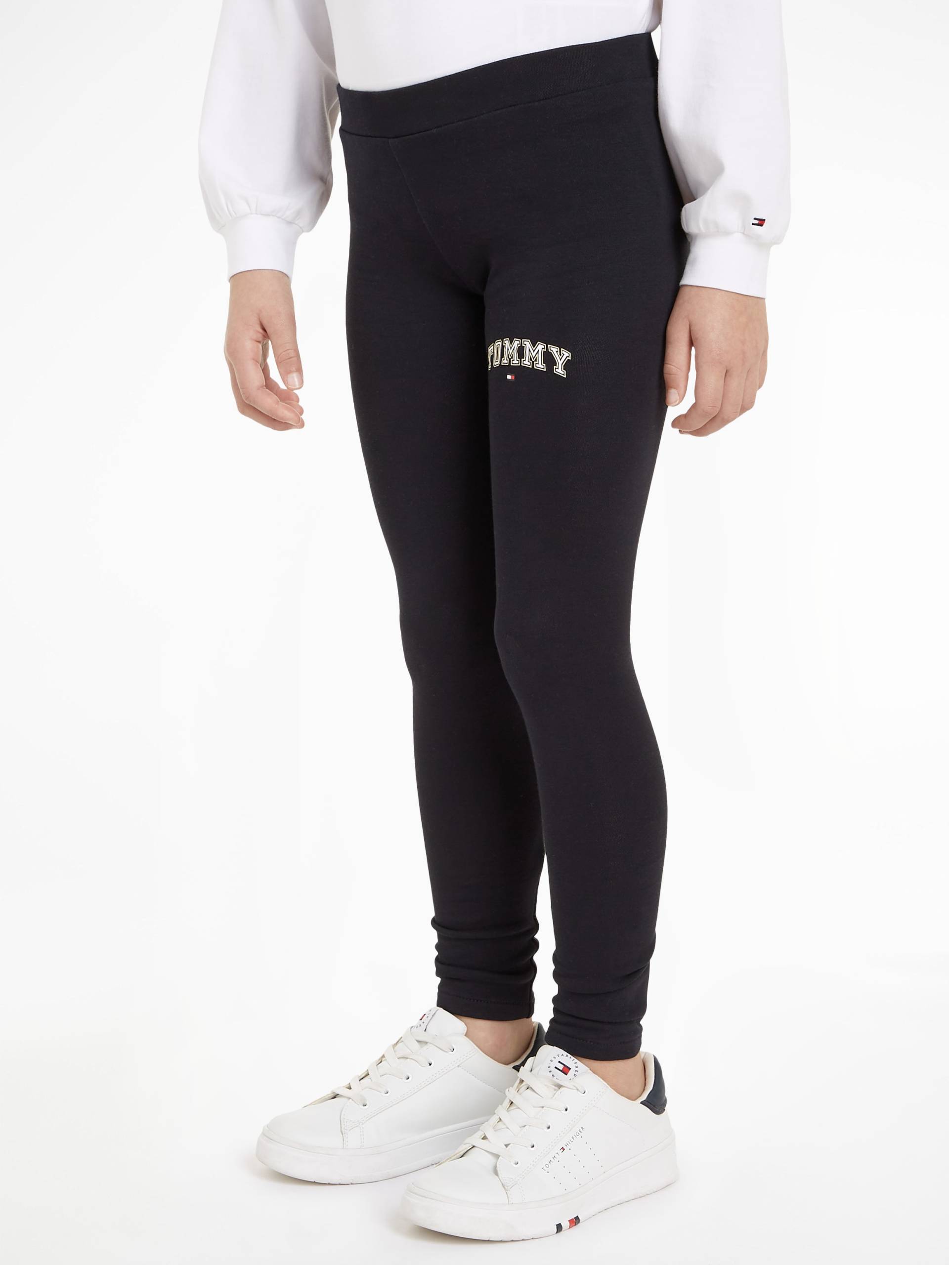 Tommy Hilfiger Leggings »VARSITY FITTED LEGGING«, Kinder bis 16 Jahre mit Logoschriftzug von Tommy Hilfiger