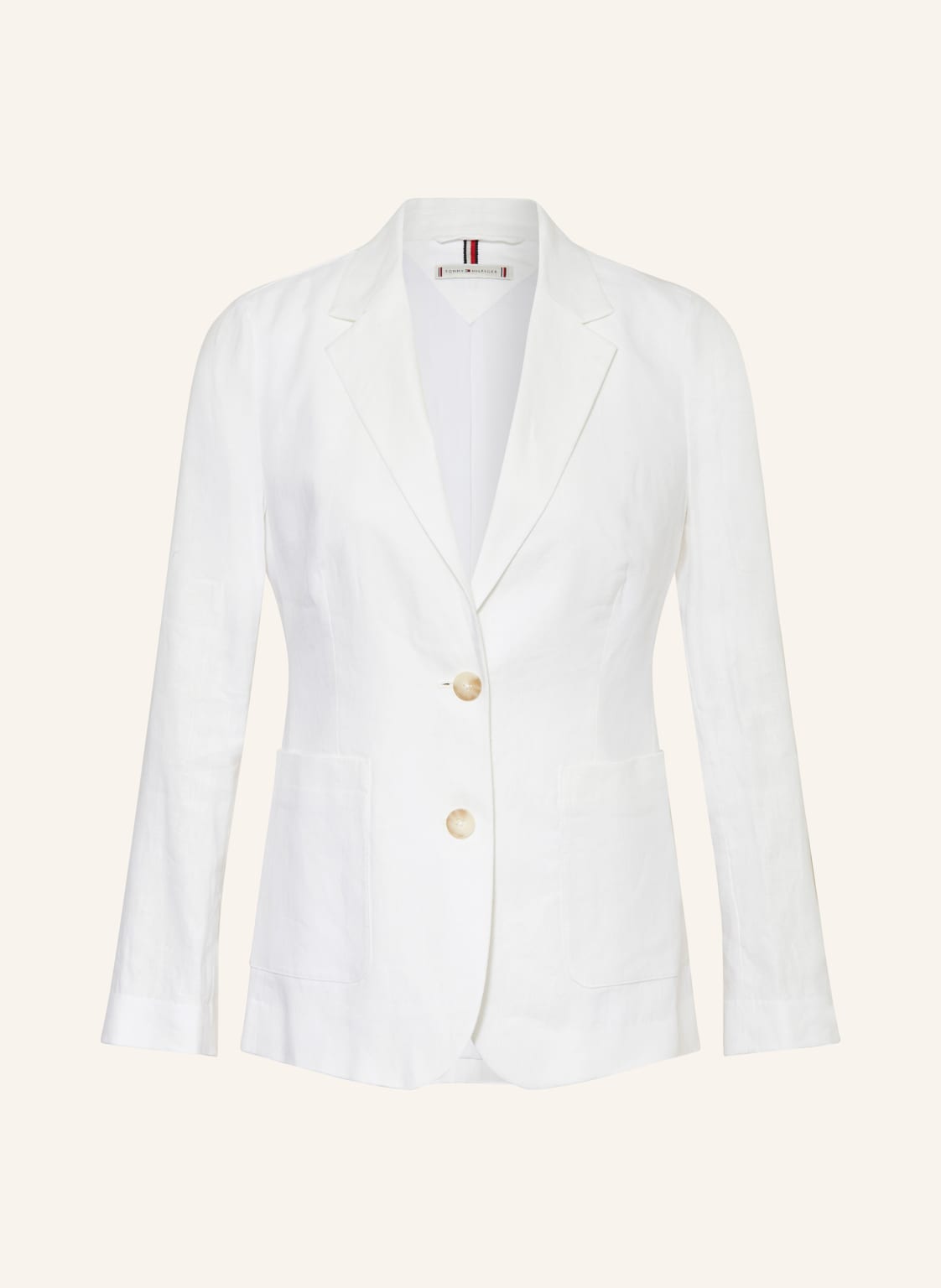 Tommy Hilfiger Leinenblazer weiss von Tommy Hilfiger