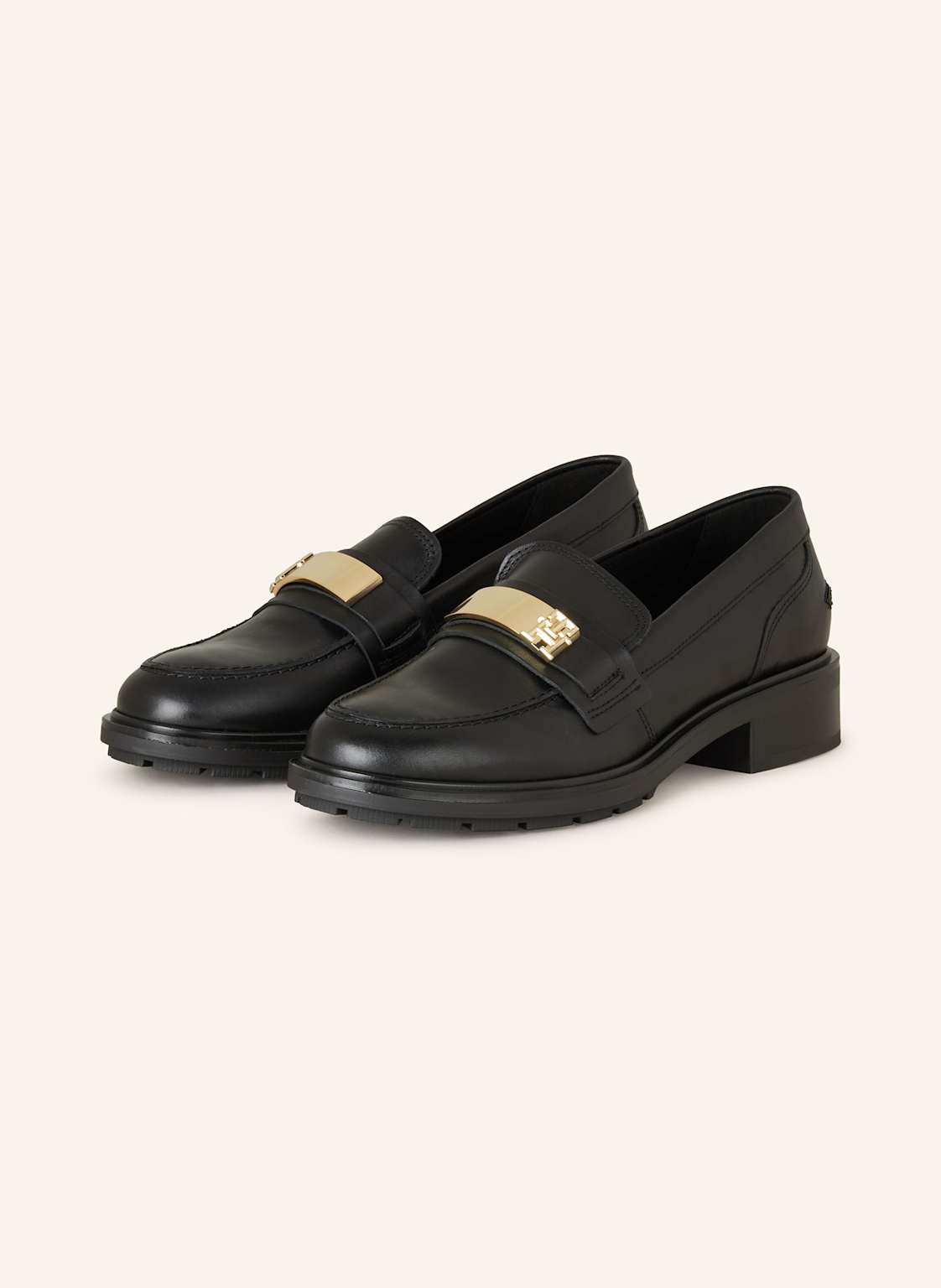 Tommy Hilfiger Loafer schwarz von Tommy Hilfiger