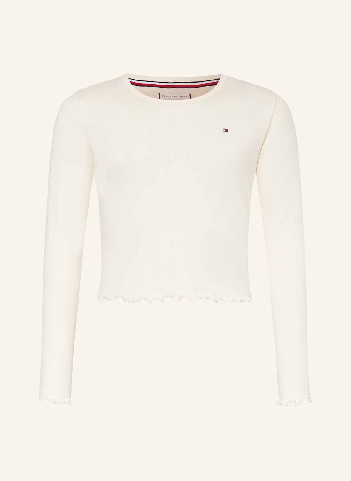 Tommy Hilfiger Longsleeve weiss von Tommy Hilfiger