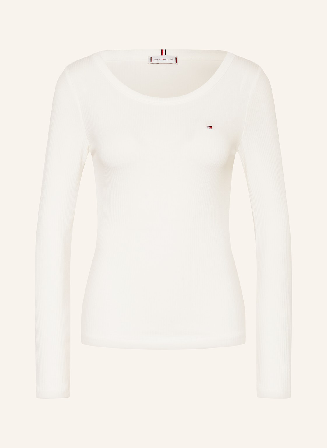Tommy Hilfiger Longsleeve weiss Tommy Hilfiger Longsleeve weiss von Tommy Hilfiger