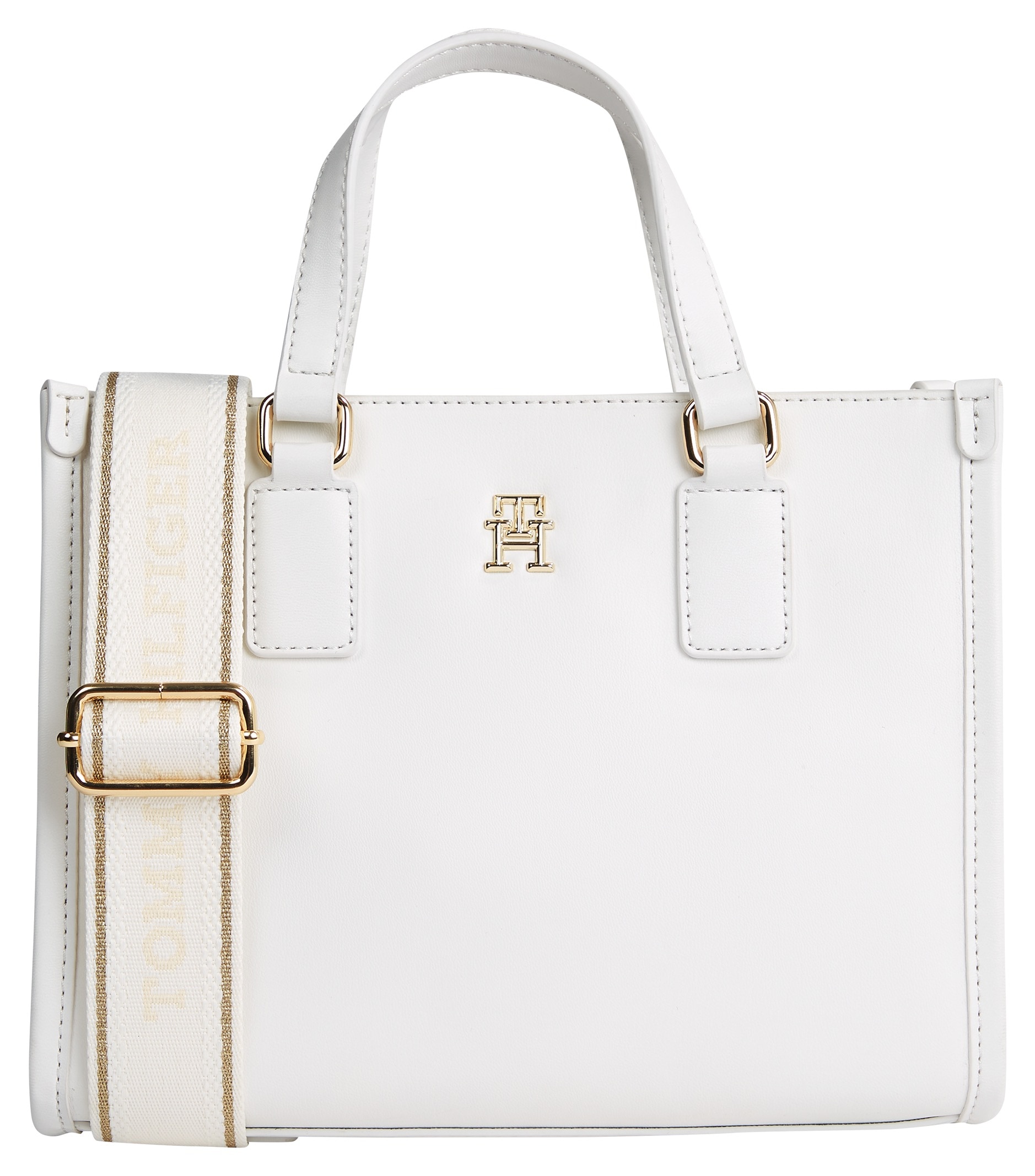 Tommy Hilfiger Mini Bag »TH MONOTYPE MINI TOTE«, Handtasche Damen Tasche Damen Schultertasche Henkeltasche von Tommy Hilfiger