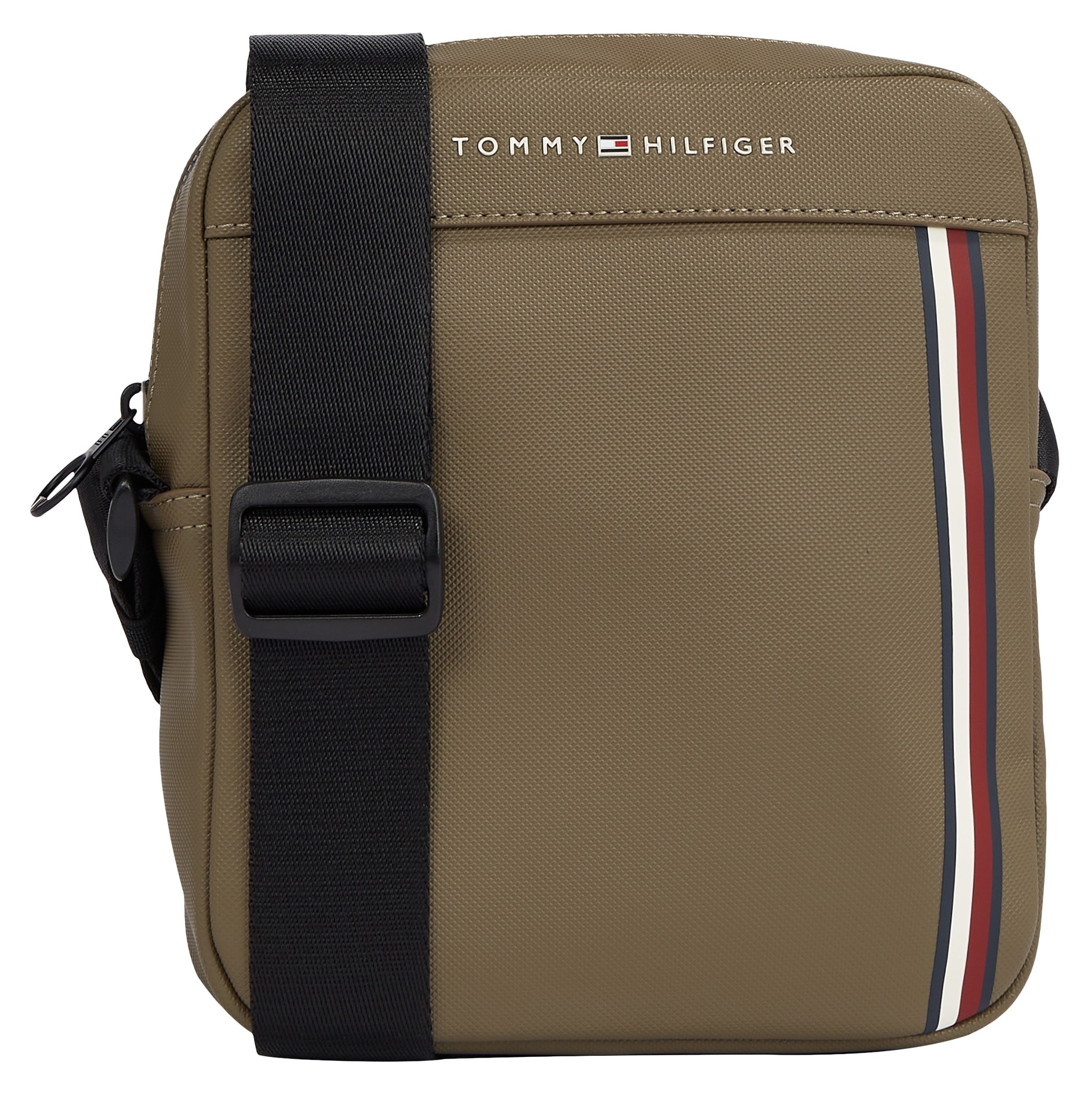 Tommy Hilfiger Mini Bag »TH PIQUE PU MINI REPORTER«, Herrenschultertasche Tasche Herren Umhängetasche von Tommy Hilfiger