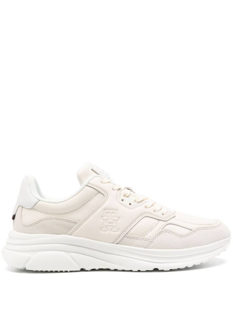 Tommy Hilfiger Modern leather chunky sneakers - Neutrals von Tommy Hilfiger