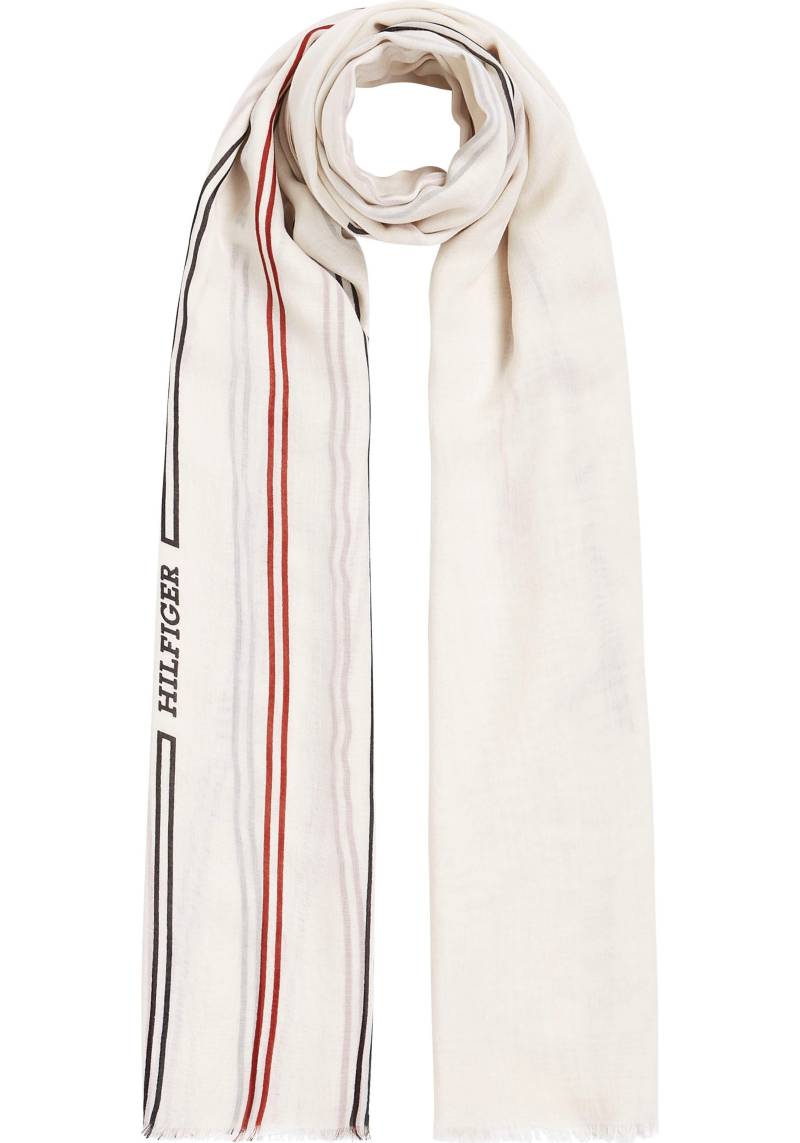 Tommy Hilfiger Modeschal »ESSENTIAL FLAG SCARF«, mit Logoschriftzug von Tommy Hilfiger