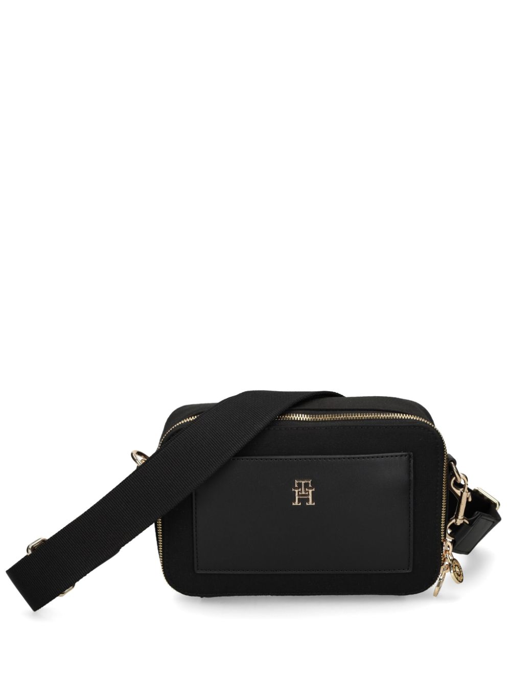 Tommy Hilfiger Monogram Double Zip Camera Bag - Black von Tommy Hilfiger