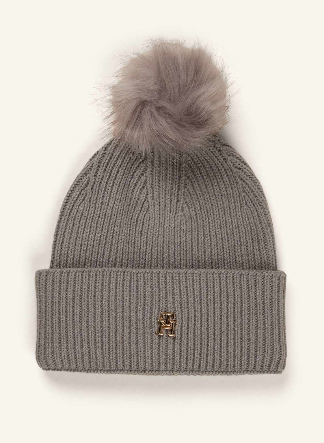 Tommy Hilfiger Mütze grau Tommy Hilfiger Mütze grau von Tommy Hilfiger