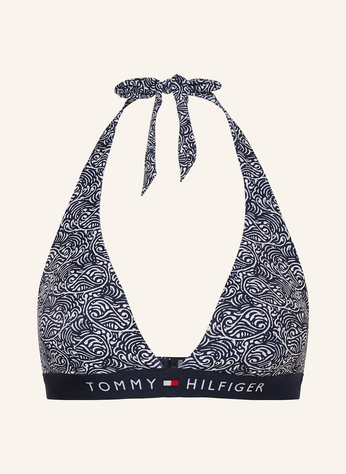 Tommy Hilfiger Neckholder-Bikini-Top blau von Tommy Hilfiger