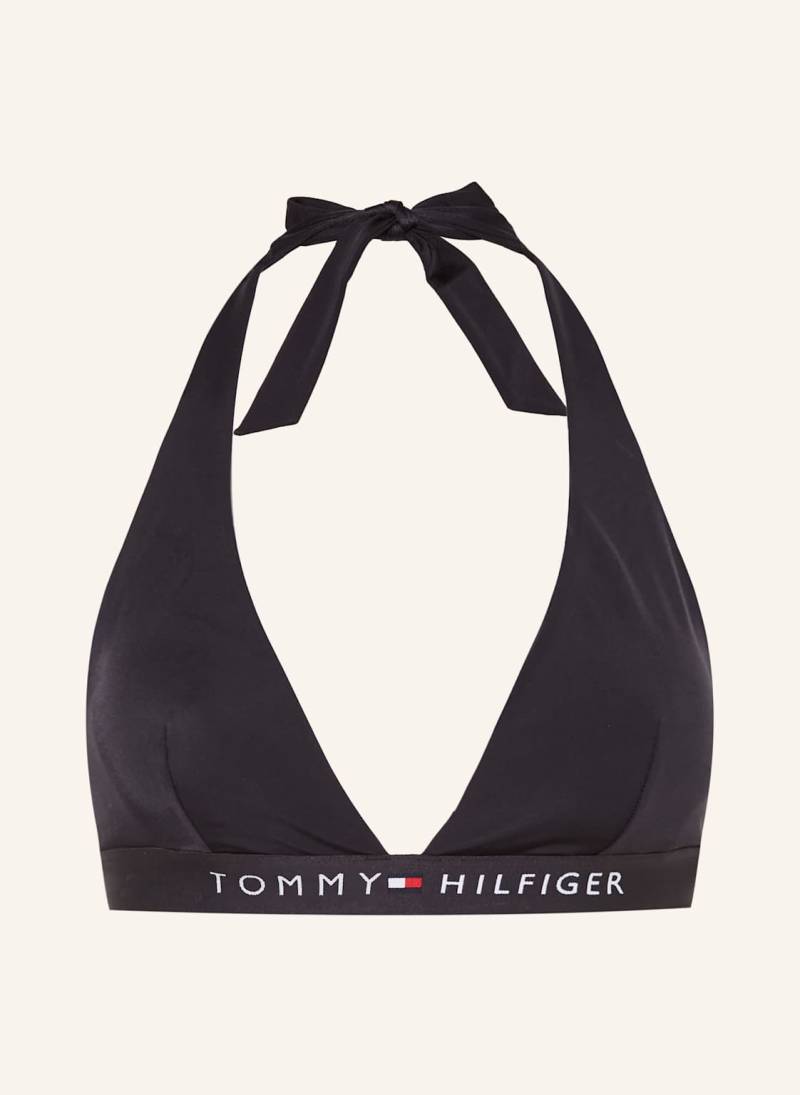 Tommy Hilfiger Neckholder-Bikini-Top schwarz von Tommy Hilfiger