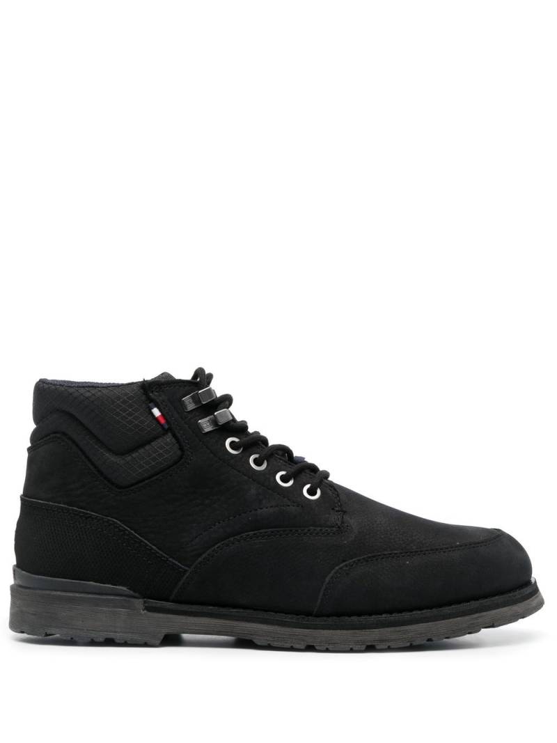 Tommy Hilfiger Nubumix suede boots - Black von Tommy Hilfiger