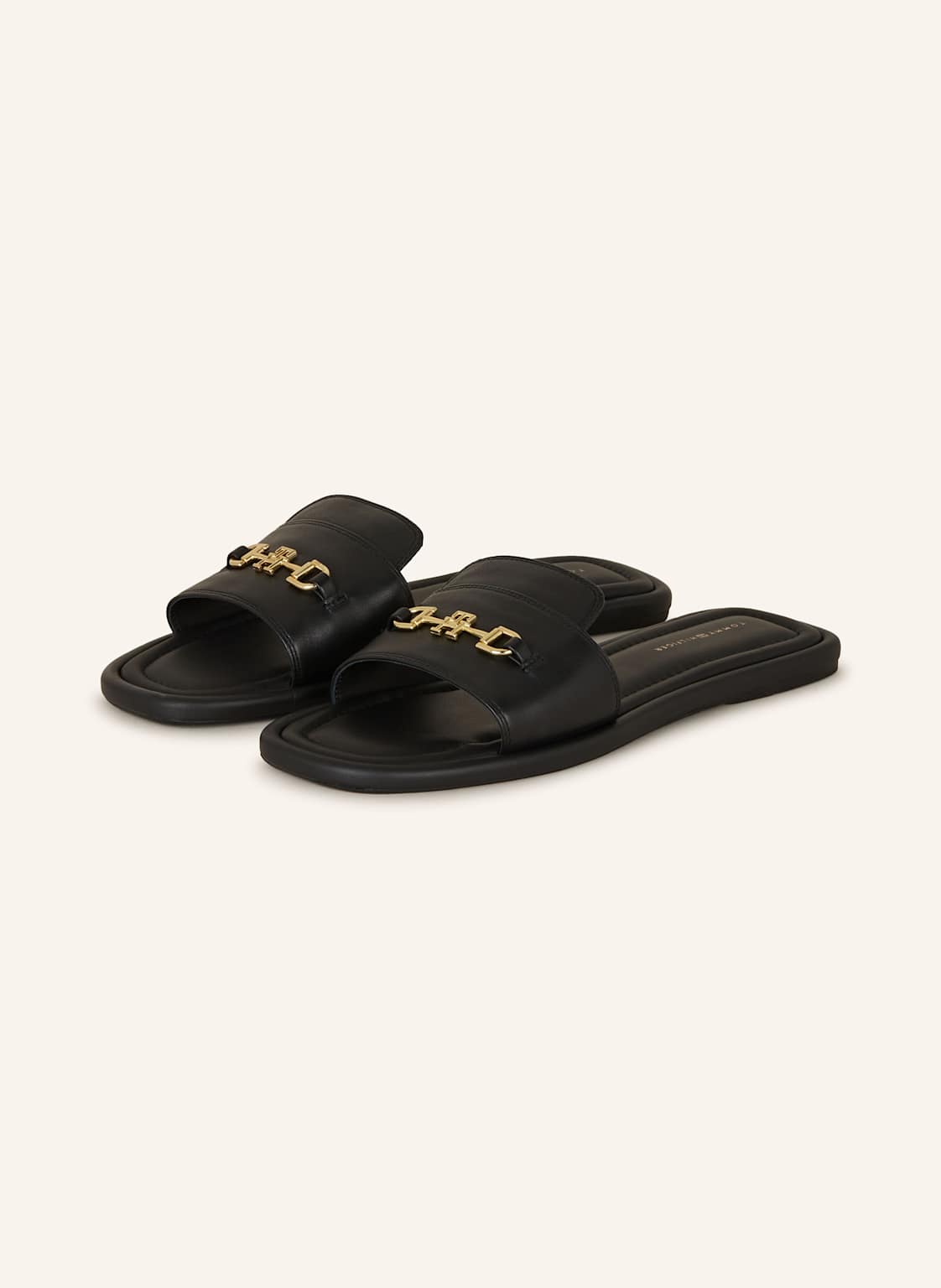 Tommy Hilfiger Pantoletten schwarz Tommy Hilfiger Pantoletten schwarz von Tommy Hilfiger
