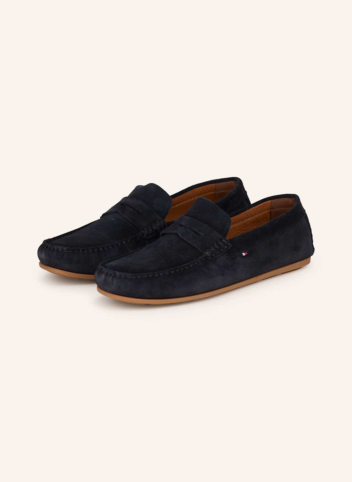 Tommy Hilfiger Penny-Loafer blau von Tommy Hilfiger