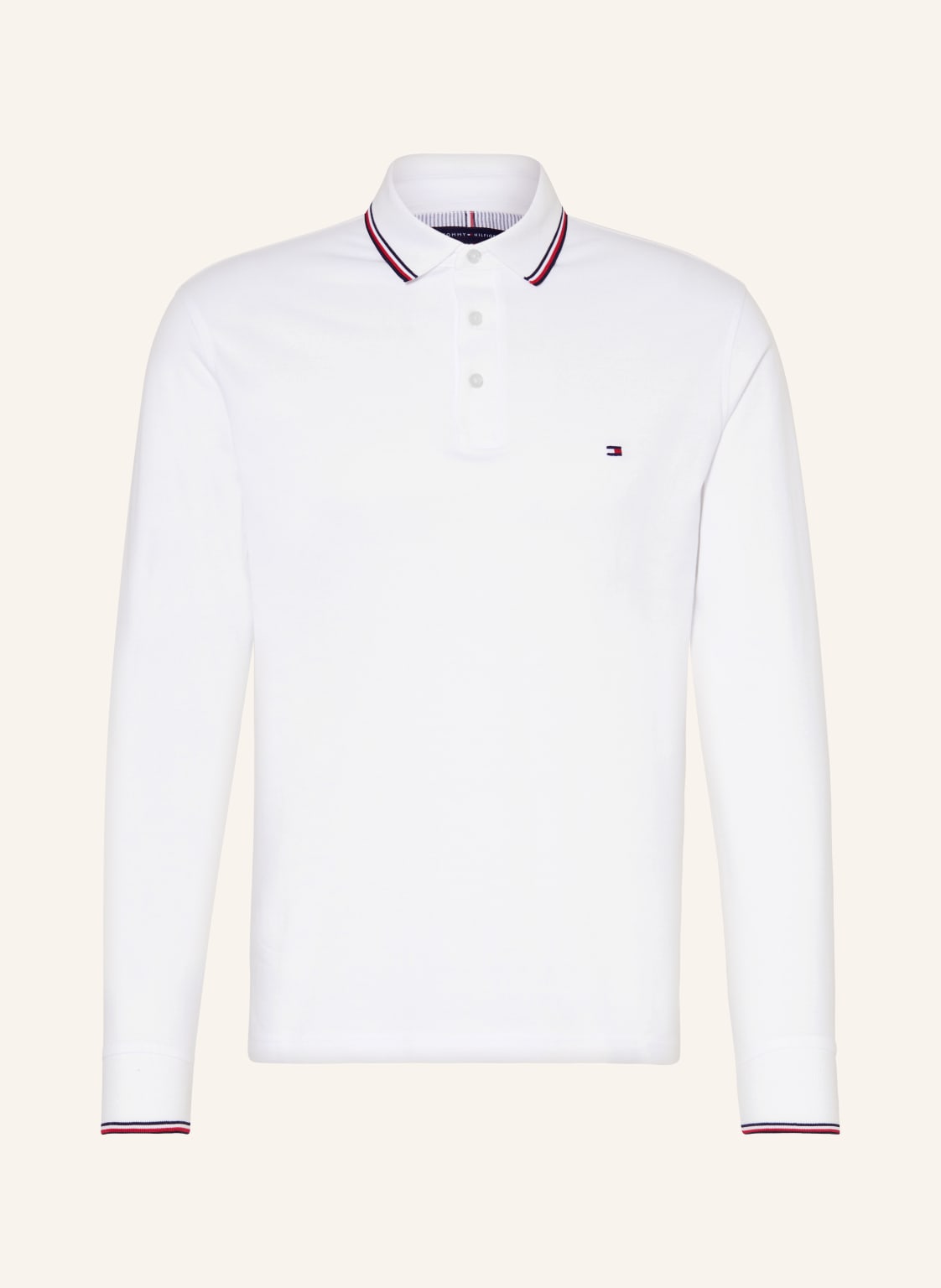 Tommy Hilfiger Piqué-Poloshirt 1985 Slim Fit weiss von Tommy Hilfiger