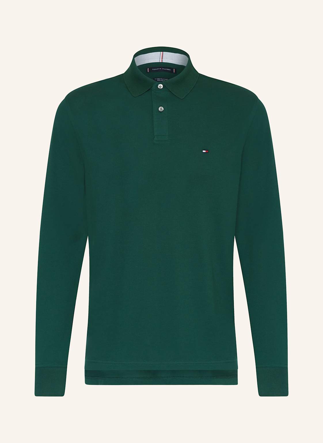 Tommy Hilfiger Piqué-Poloshirt Regular Fit gruen von Tommy Hilfiger