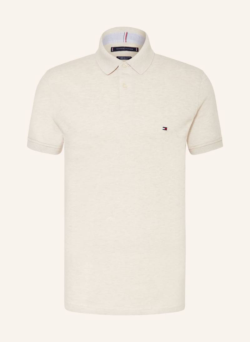 Tommy Hilfiger Piqué-Poloshirt Regular Fit weiss von Tommy Hilfiger