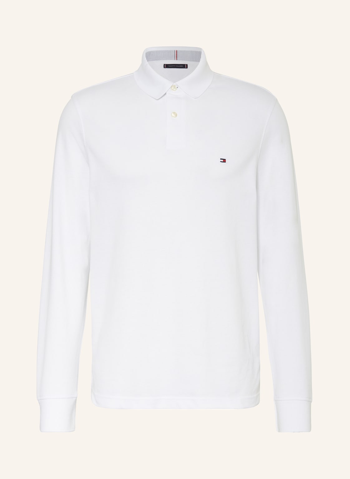 Tommy Hilfiger Piqué-Poloshirt Regular Fit weiss von Tommy Hilfiger