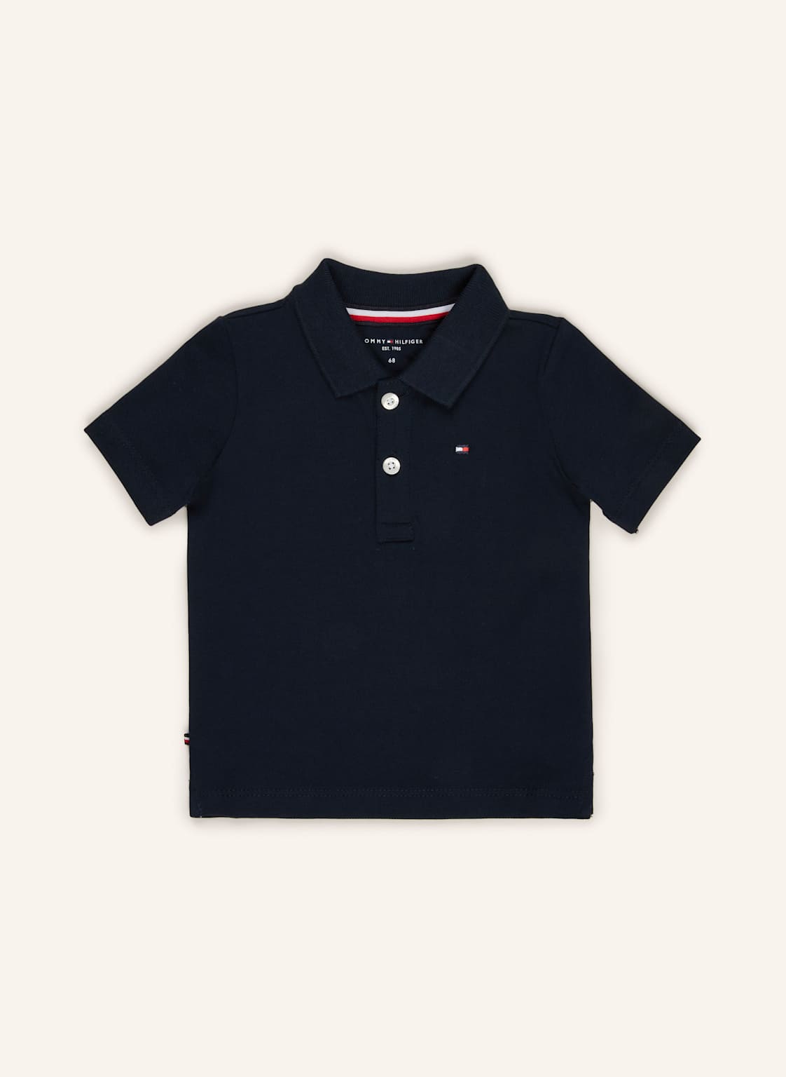 Tommy Hilfiger Piqué-Poloshirt blau von Tommy Hilfiger