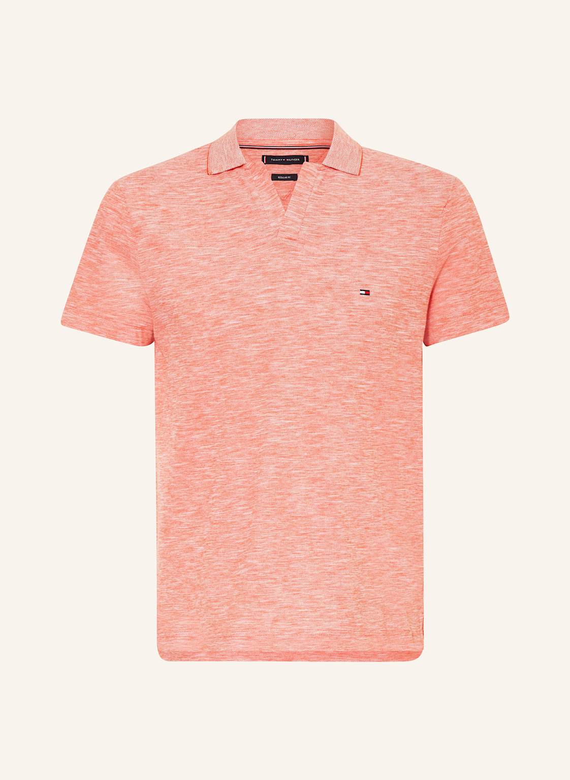 Tommy Hilfiger Piqué-Poloshirt orange von Tommy Hilfiger