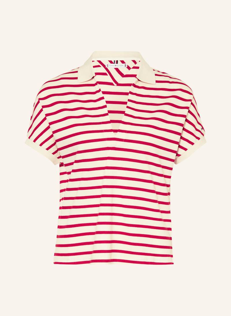 Tommy Hilfiger Piqué-Poloshirt rot von Tommy Hilfiger