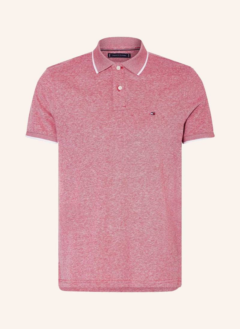 Tommy Hilfiger Piqué-Poloshirt rot von Tommy Hilfiger