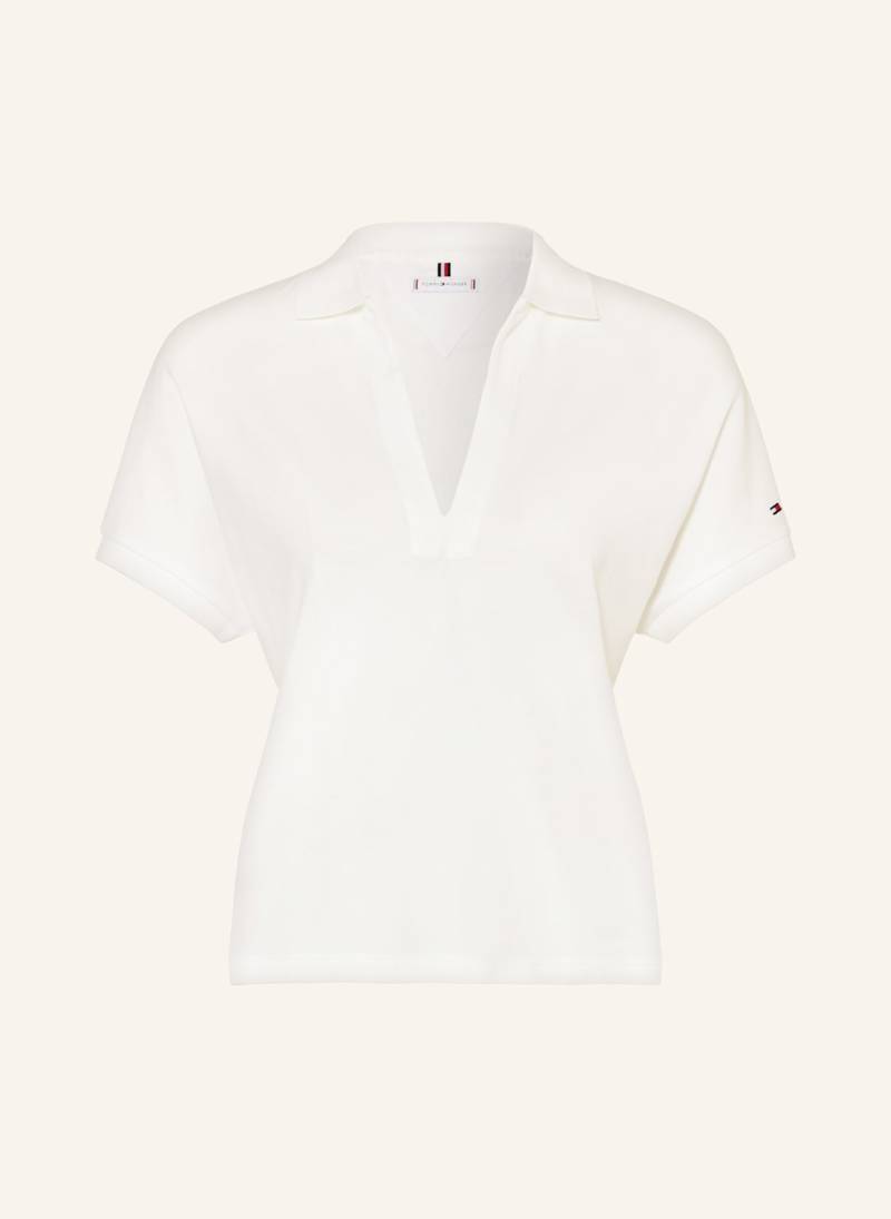Tommy Hilfiger Piqué-Poloshirt weiss von Tommy Hilfiger