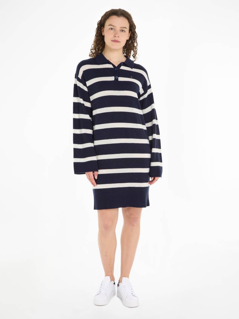 Tommy Hilfiger Polokleid »SOFT WOOL POLO DRESS«, aus weicher Wolle, langlebig, atmungsaktiv &zeitlos, Premium von Tommy Hilfiger