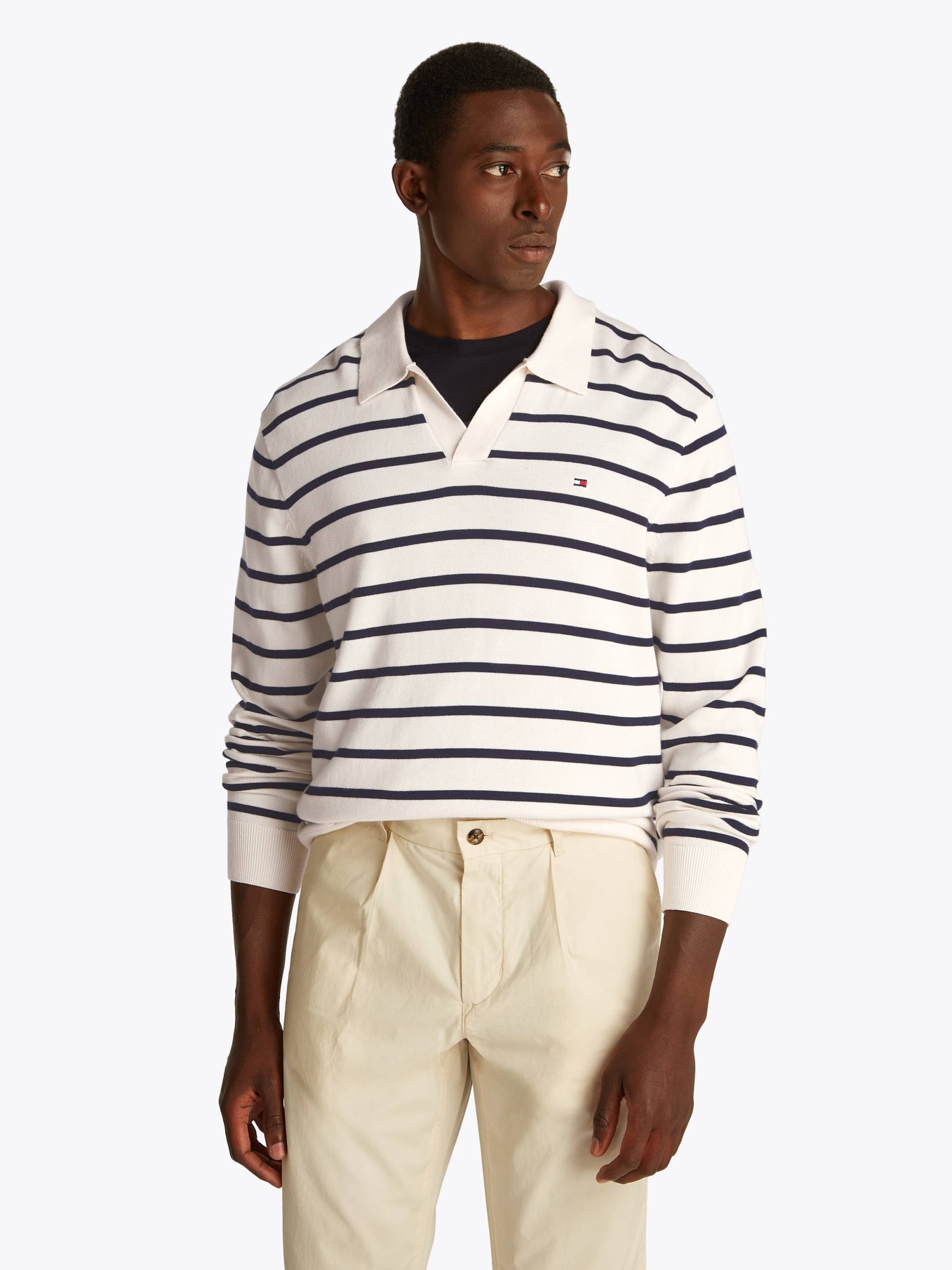 Tommy Hilfiger Polokragenpullover »ESSENTIAL COTTON LS JONNY COLLAR« von Tommy Hilfiger