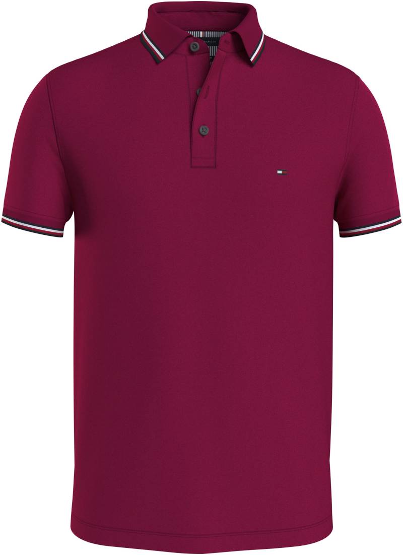 Tommy Hilfiger Poloshirt »1985 RWB TIPPED SLIM POLO«, mit TH-Farben an Ärmel und Kragen von Tommy Hilfiger