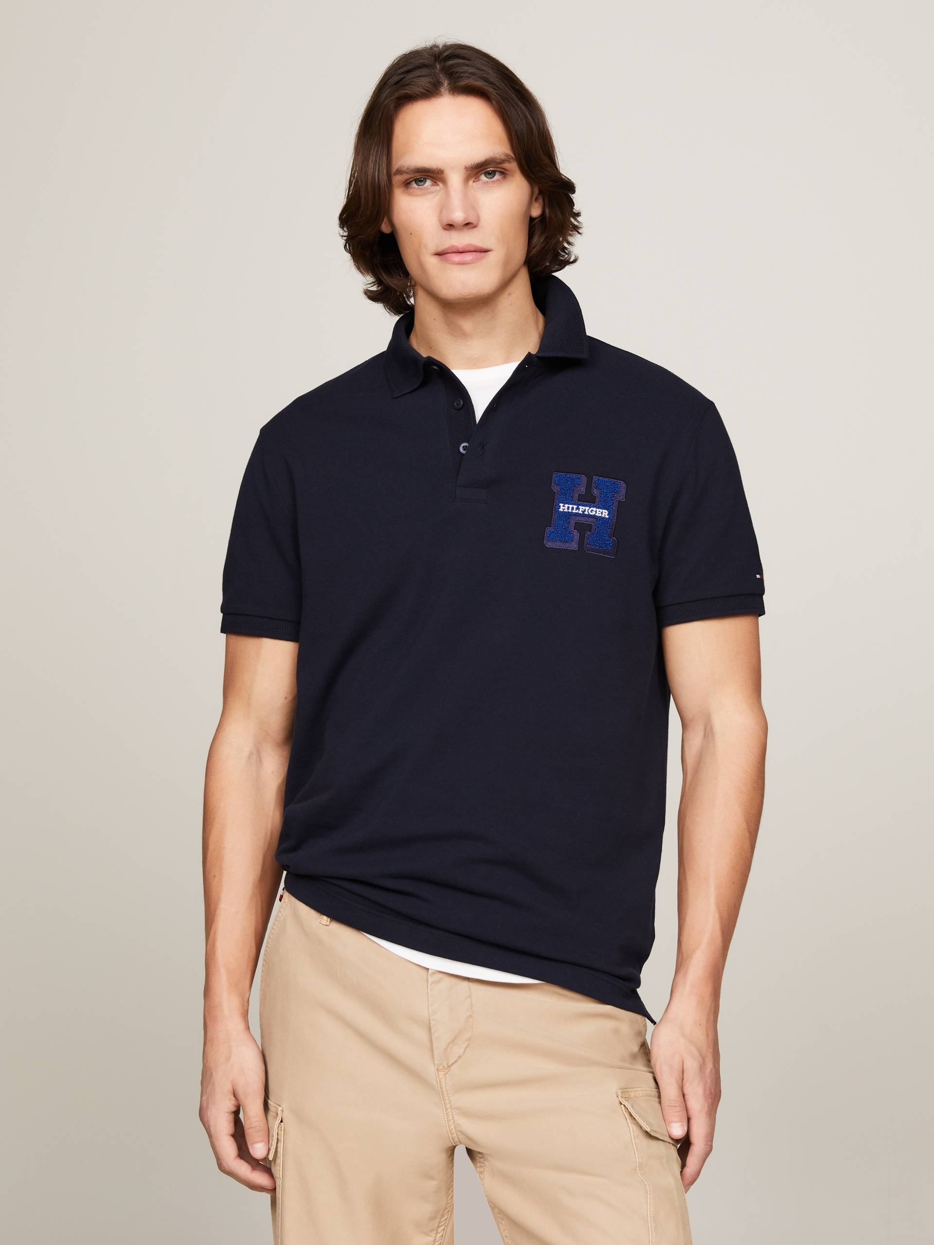 Tommy Hilfiger Poloshirt »BOUCLE H EMBRO REG POLO« von Tommy Hilfiger