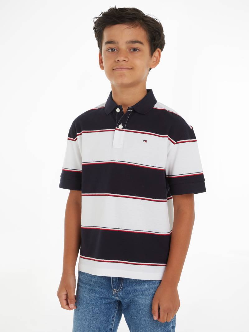 Tommy Hilfiger Poloshirt »GLOBAL RUGBY STRIPE POLO S/S«, Kinder bis 16 Jahre von Tommy Hilfiger