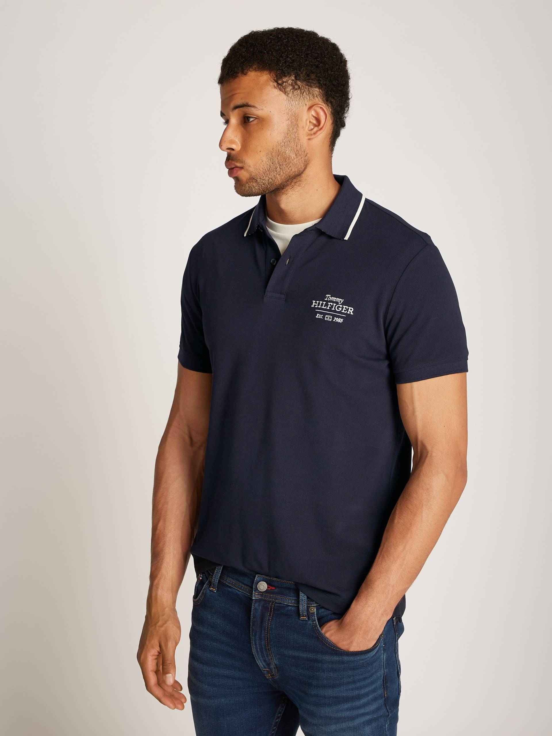 Tommy Hilfiger Poloshirt »LEFT CHEST GRAPHIC REG POLO« Tommy Hilfiger Poloshirt »LEFT CHEST GRAPHIC REG POLO« von Tommy Hilfiger