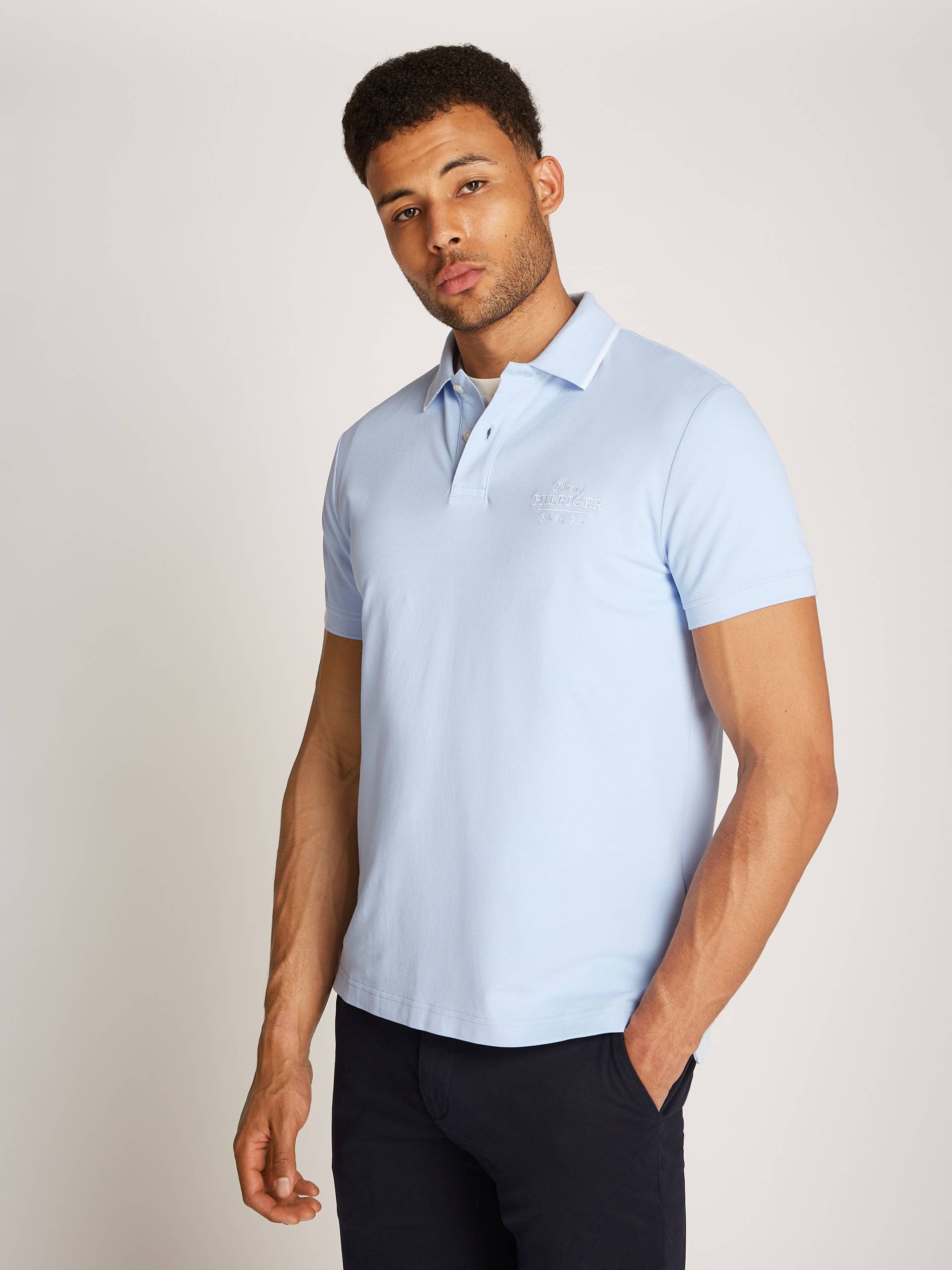 Tommy Hilfiger Poloshirt »LEFT CHEST GRAPHIC REG POLO« Tommy Hilfiger Poloshirt »LEFT CHEST GRAPHIC REG POLO« von Tommy Hilfiger