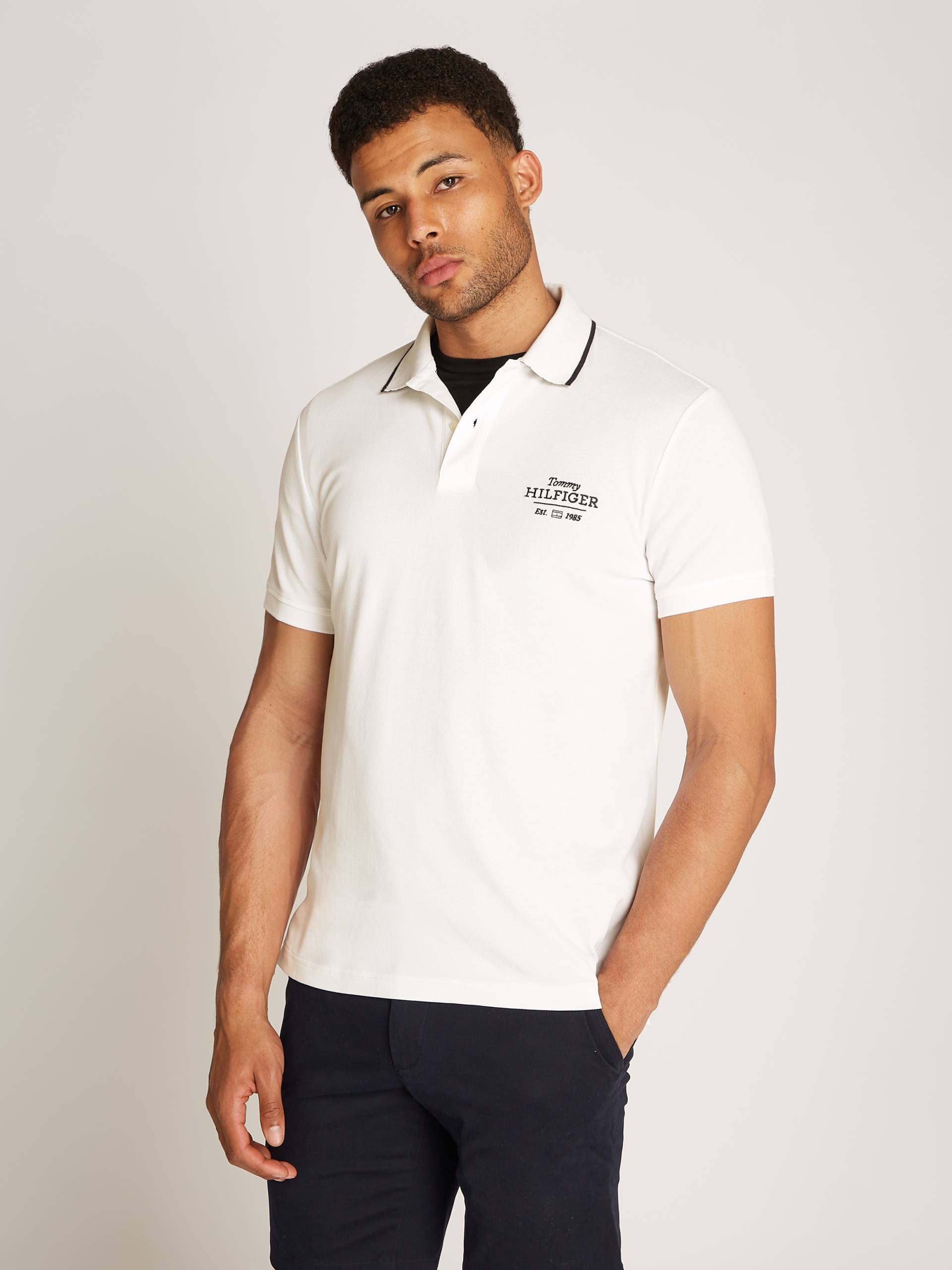 Tommy Hilfiger Poloshirt »LEFT CHEST GRAPHIC REG POLO« von Tommy Hilfiger