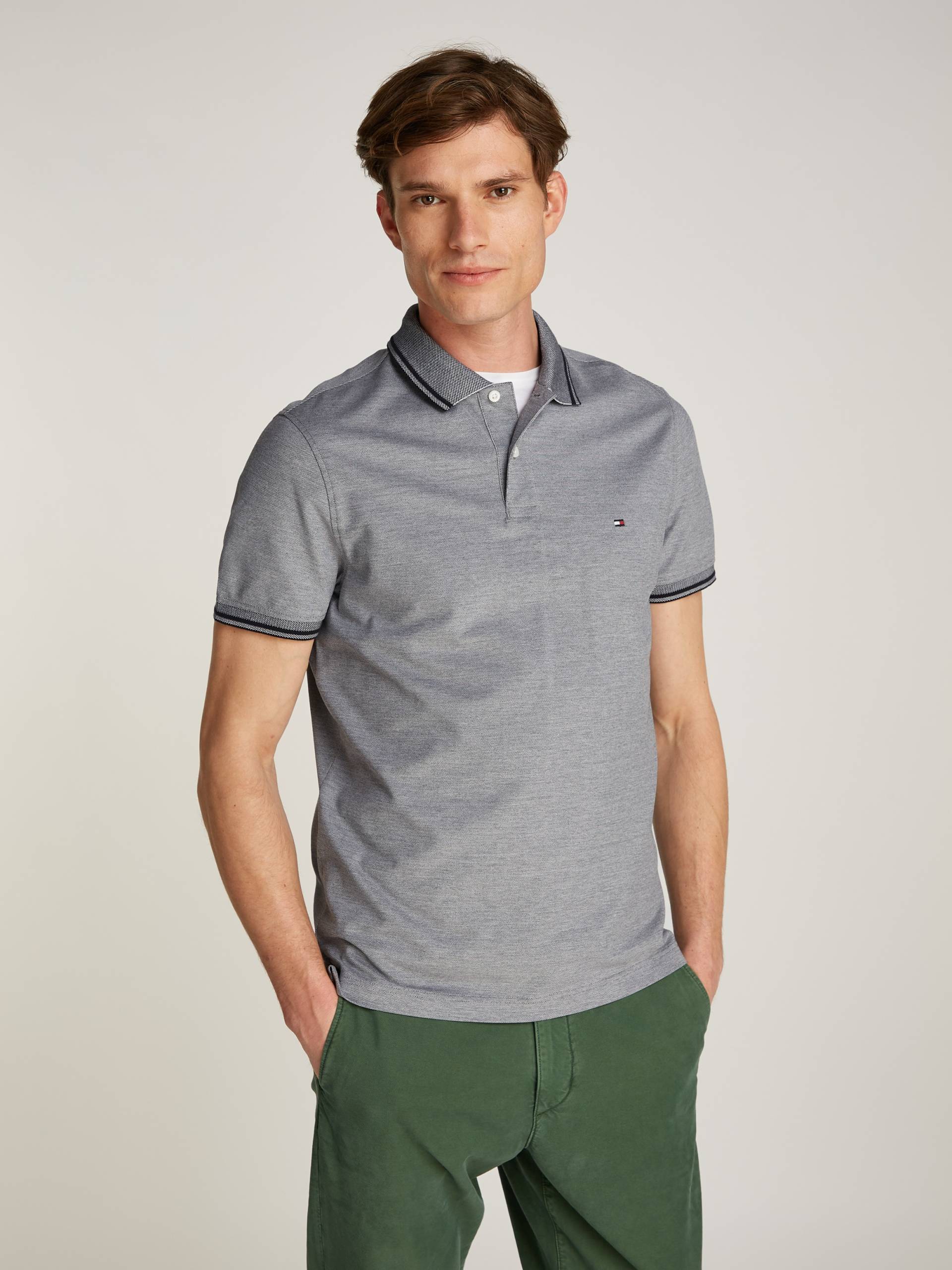 Tommy Hilfiger Poloshirt »OXFORD TWO TONE REG POLO« von Tommy Hilfiger