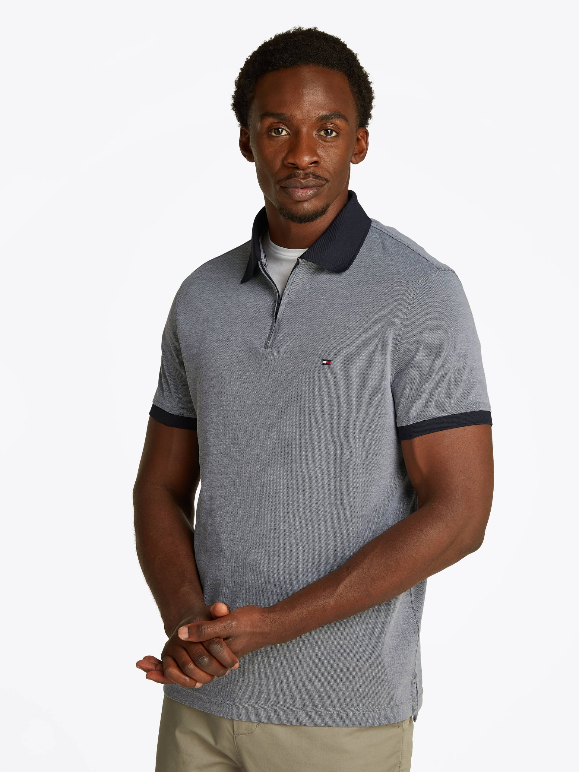 Tommy Hilfiger Poloshirt »PERFORMANCE OXFORD ZIP REG POLO« Tommy Hilfiger Poloshirt »PERFORMANCE OXFORD ZIP REG POLO« von Tommy Hilfiger
