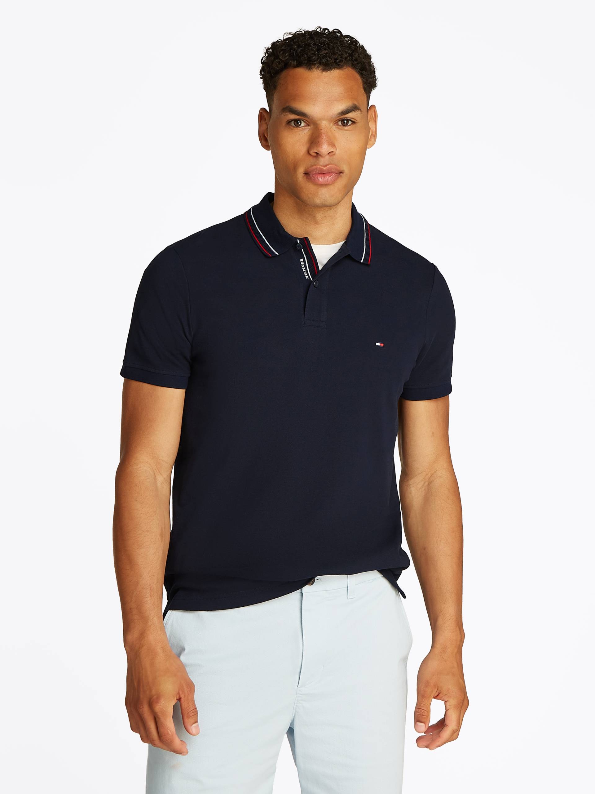 Tommy Hilfiger Poloshirt »PLACKET INTEREST REG POLO« Tommy Hilfiger Poloshirt »PLACKET INTEREST REG POLO« von Tommy Hilfiger