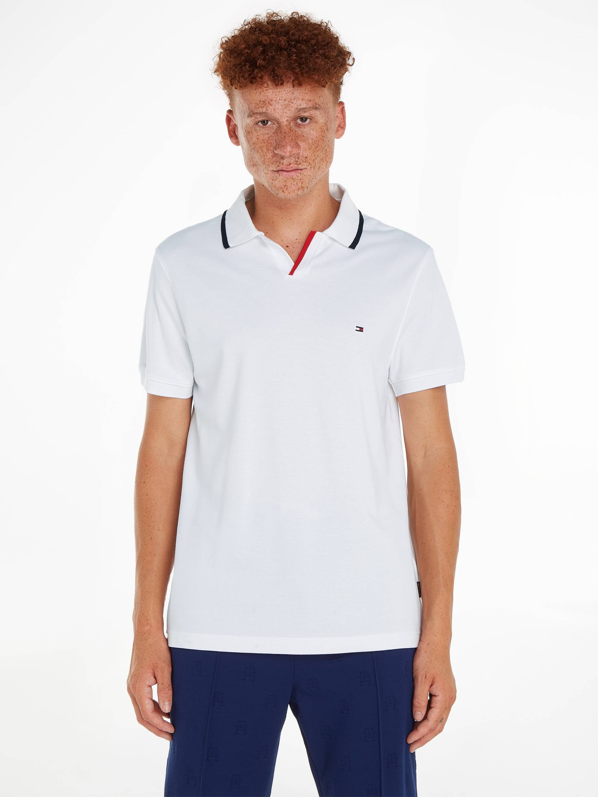 Tommy Hilfiger Poloshirt »RWB TIPPED V COLLAR REG POLO« Tommy Hilfiger Poloshirt »RWB TIPPED V COLLAR REG POLO« von Tommy Hilfiger