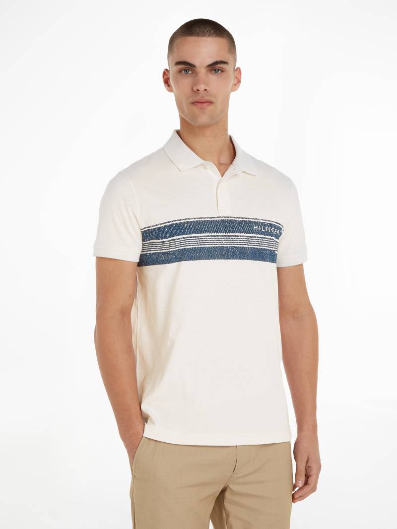 Tommy Hilfiger Poloshirt »STRIPE PLACEMENT REG POLO« von Tommy Hilfiger