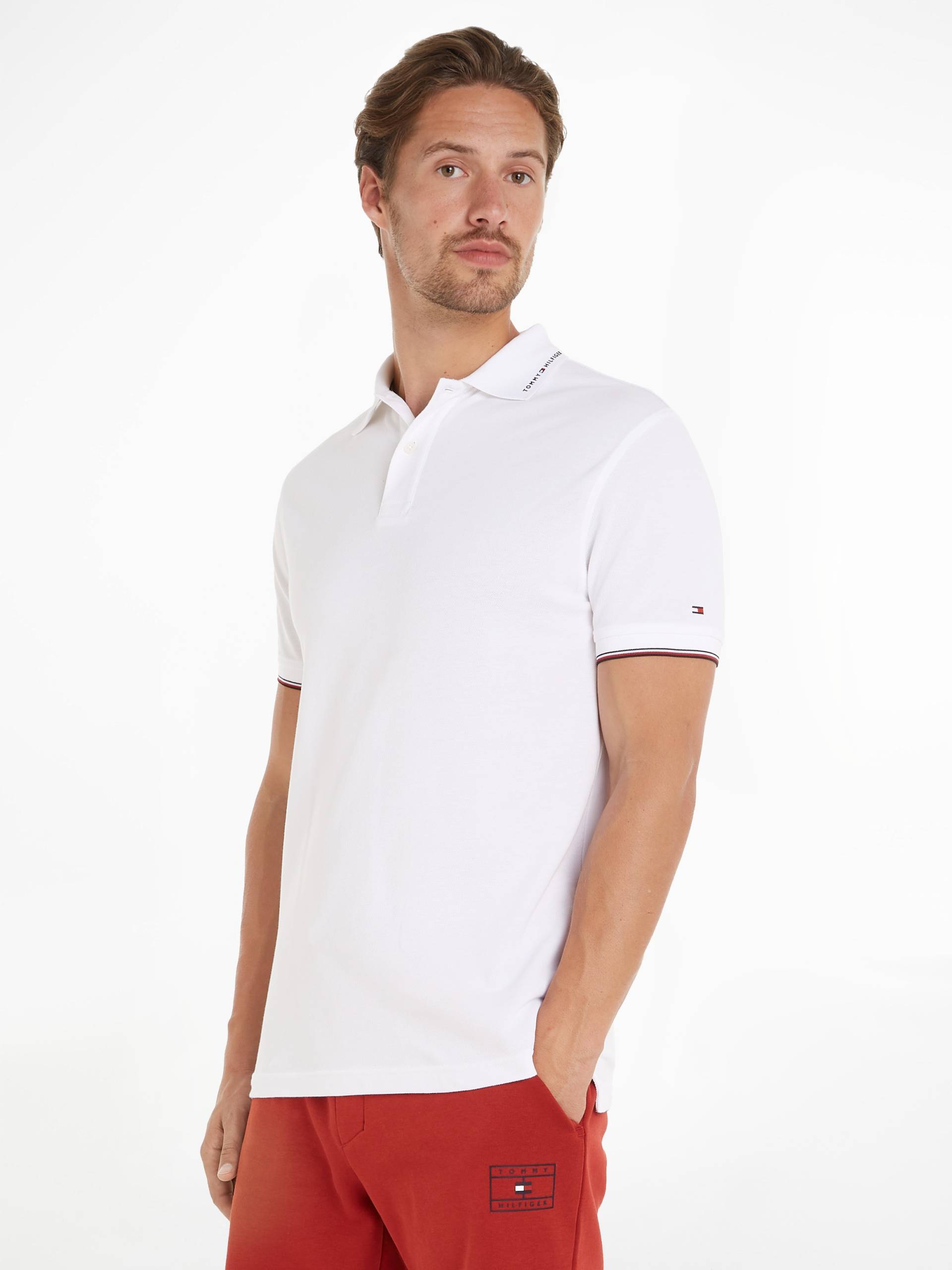 Tommy Hilfiger Poloshirt »TOMMY FLAG TIPPED REG POLO« Tommy Hilfiger Poloshirt »TOMMY FLAG TIPPED REG POLO« von Tommy Hilfiger