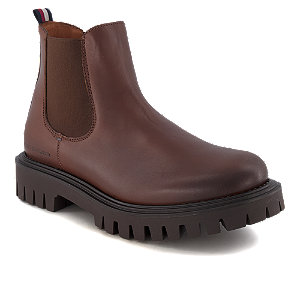 Tommy Hilfiger Premium Herren Chelsea Boot Braun von Tommy Hilfiger