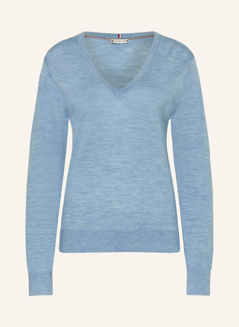 Tommy Hilfiger Pullover blau von Tommy Hilfiger